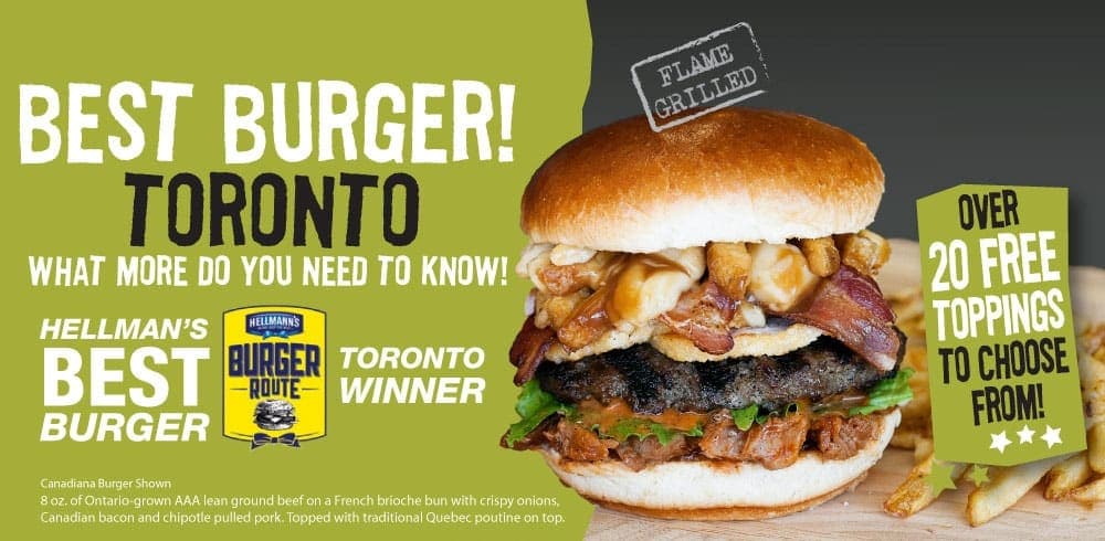 Hellmann’s Burger Route winner — Shamrock Burgers