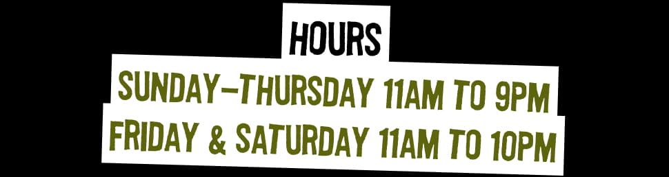 Shamrock Burgers restaurant hours